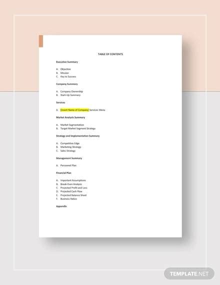 free 10 massage therapy business plan templates in pdf