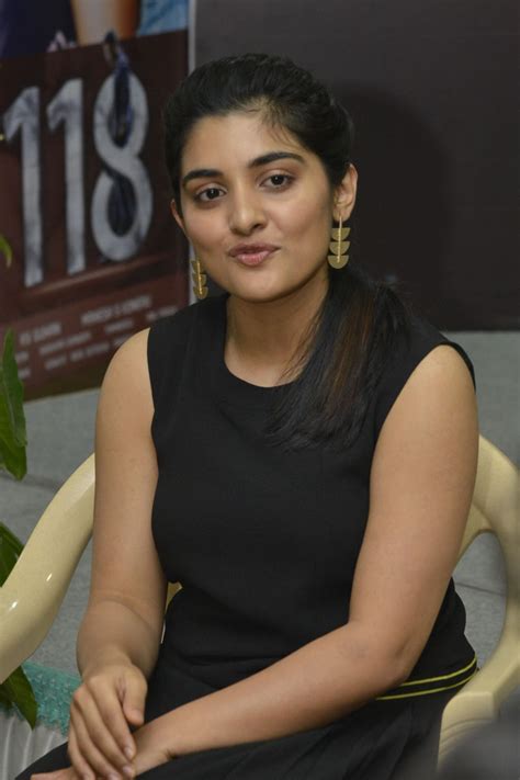 actress niveda thomas stills at 118 movie interview