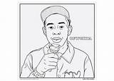 Rappers Drawing Rapper Coloring Rap Tyler Creator Pages Tumblr Future Game Draw Sticker Getdrawings Favorite Choose Board sketch template