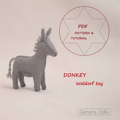 donkey sewing pattern  cherelledante