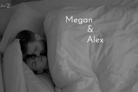 Love Island S Megan Gets Intimate With Alex As Fans