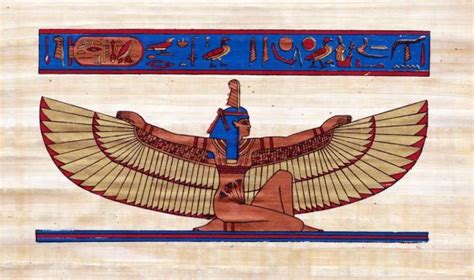 Maat Ancient Egyptian Goddess Of Truth Justice And