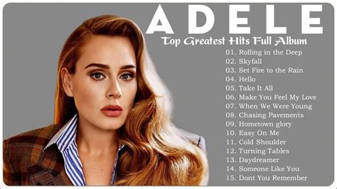 Adele Greatest Hits Hq No Ads 2022 💝 Top 30 Best Songs Of Adele Full