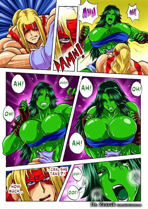 read [drzexxck] alex vs she hulk hentai online porn manga and doujinshi