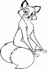 Fox Coloring Pages Hound Foxes Disney Printable Kids Cartoon Cute Colouring Baby Easy Cliparts Color Print Ausmalbilder Google Books Sheets sketch template