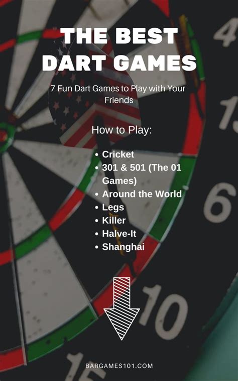 fun  popular dart games   learn   play