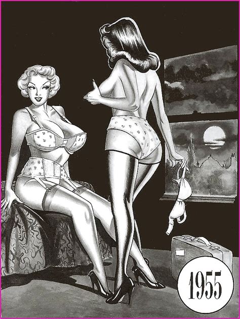 Vintage Erotic Drawings Lesbians 2 44 Pics Xhamster