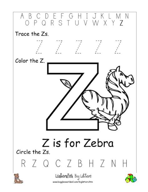 letter  alphabet worksheets