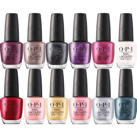 opi shine bright collection holiday  nail polish set   beauty