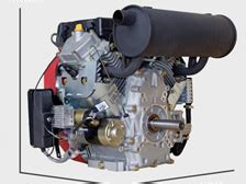 launtop hp  twin cylinder petrol engine  electric start mm shaft nicholls machinery