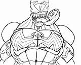 Deadpool Venom Template Villain sketch template