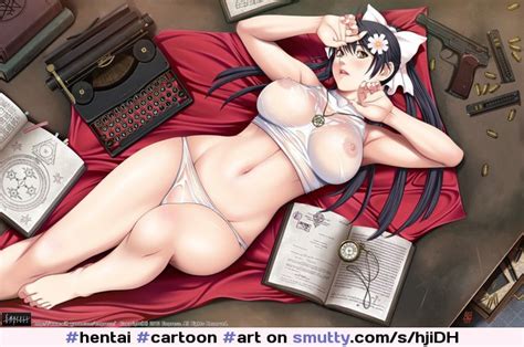 Hentai Cartoon Art Drawing Illustration Sexy Busty
