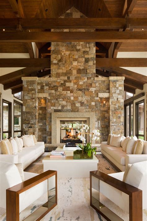 studio  images modern lodge colorado mountain homes stone fireplace designs