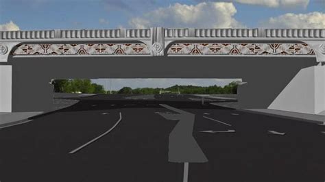 capital boulevard bridges north of downtown raleigh will