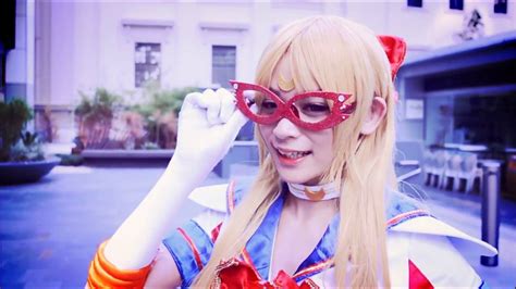 codename sailor v cosplay mask tutorial ☆ youtube