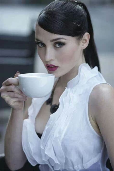 209 Best Beautiful Women And Coffee Images On Pinterest