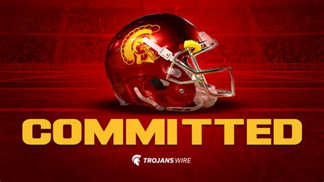 usc football trojans land  star cornerback   jersey