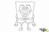 Draw Spongebob Drawing Squarepants Simple Sketch Coloring Drawingnow Drawings Print Steps Paintingvalley Step Sketches sketch template