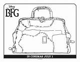 Bfg Coloring Pages Colouring Kids Disneys Bag Sheets Movie Thebfg Leave Comments sketch template