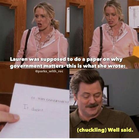 Ron Swanson Parks And Recreation Parks And Rec Quotes Tv Quotes