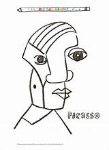 Picasso Portraits Doodle Agree Downloading Terms Note Please These sketch template
