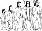 Snape Severus Marama Artz sketch template