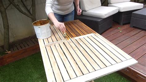 garden furniture renovation tout peindre  salon de jardin en bois exotique idees conception
