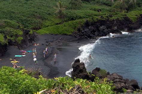 Black Sands And Blow Holes And Just How Do You Pronounce