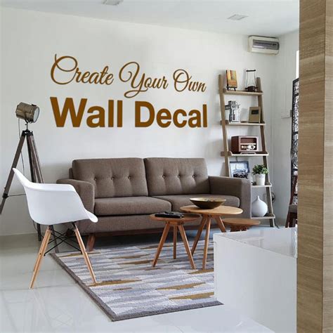 custom wall decal create   wall decal custom decal etsy