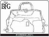 Bfg Pages Coloring Activities Disney sketch template