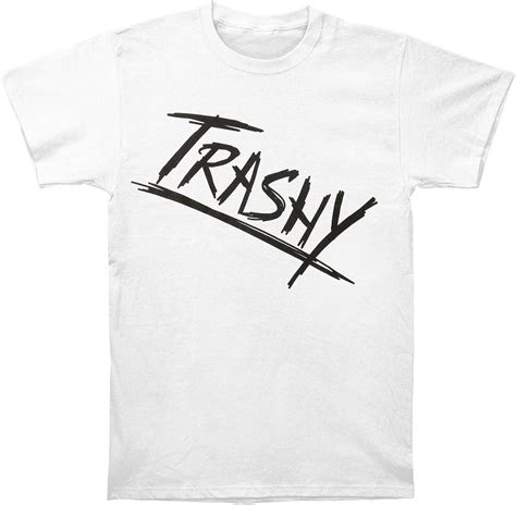 issues men s trashy t shirt x large white amazon ca clothing