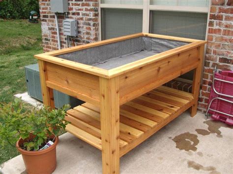 Cedar Garden Box Cedar Raised Garden Box By Cedar Garden Planter Plans