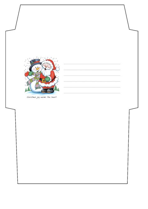 christmas envelope template  cpchocccc  deviantart