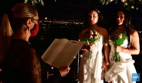 world celebrates central america s first same sex marriage
