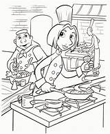 Ratatouille Coloring Pages Color Kids Print Funny Pixar Characters sketch template