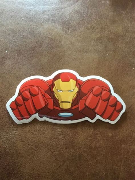 iron man hand glossy sticker decal  shipping ebay