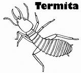 Termitas Termite Niñas Pretende Disfrute Compartan sketch template