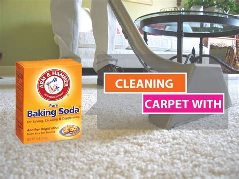 step  step guide  cleaning carpet  baking soda