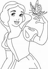 Branca Colorir Disney sketch template