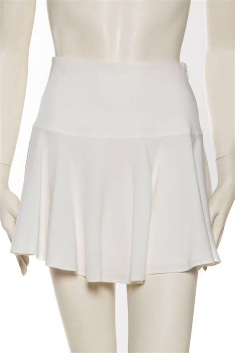 dolce and gabbana flirty white mini skirt for sale at 1stdibs