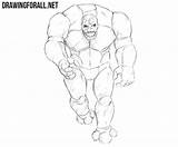 Golem Stone Drawing Draw Drawingforall Ayvazyan Myths Stepan Legends Tutorials Posted sketch template