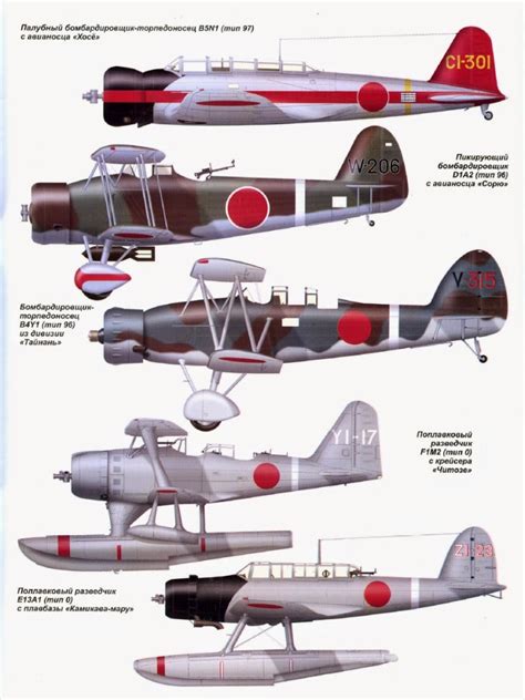 japanese aircraft of wwii camo and markings