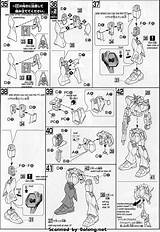 Rx Manual Nu Mech9 Gundam English Guide Color Hg sketch template