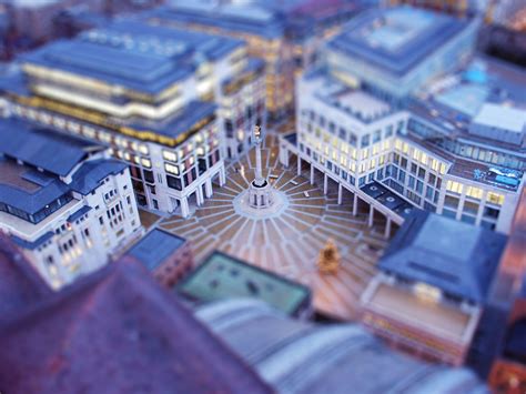 miniature london city photo      dome  flickr