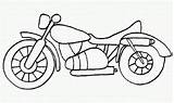 Motorcycle Drawing Coloring Colour Beautiful Outline Harley Davidson Pages Easy Wallpaper Cartoon Colours Cake Road Getdrawings Party Hudson Classic Motorcycles sketch template