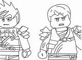 Ninjago Coloring Kai Lego Pages Zx Color Getcolorings Getdrawings sketch template