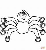 Spider Coloring Spiders Cartoon Pages Cute Spiderman Printable Drawing Sheets Getdrawings Halloween Popular Kids Categories Clipartmag Coloringhome Paper sketch template