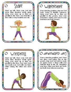 printable preschool yoga cards irma shaws toddler worksheets