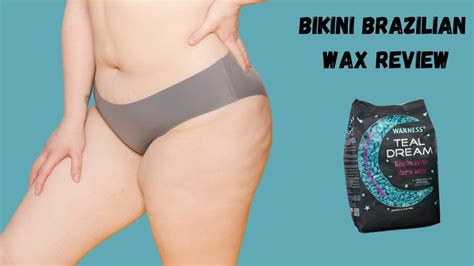 bikini brazilian wax new wax review youtube