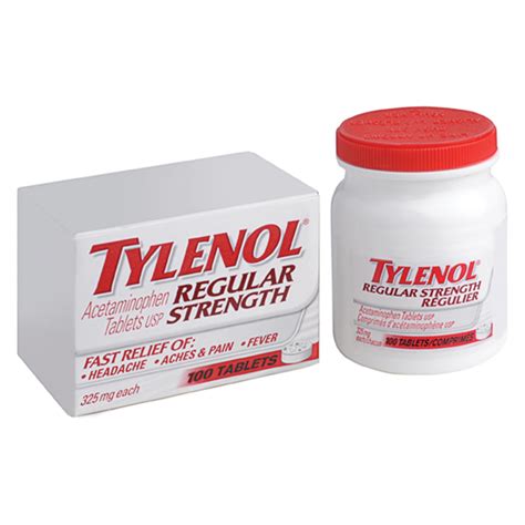tylenol acetaminophen regular strength tablets grand toy